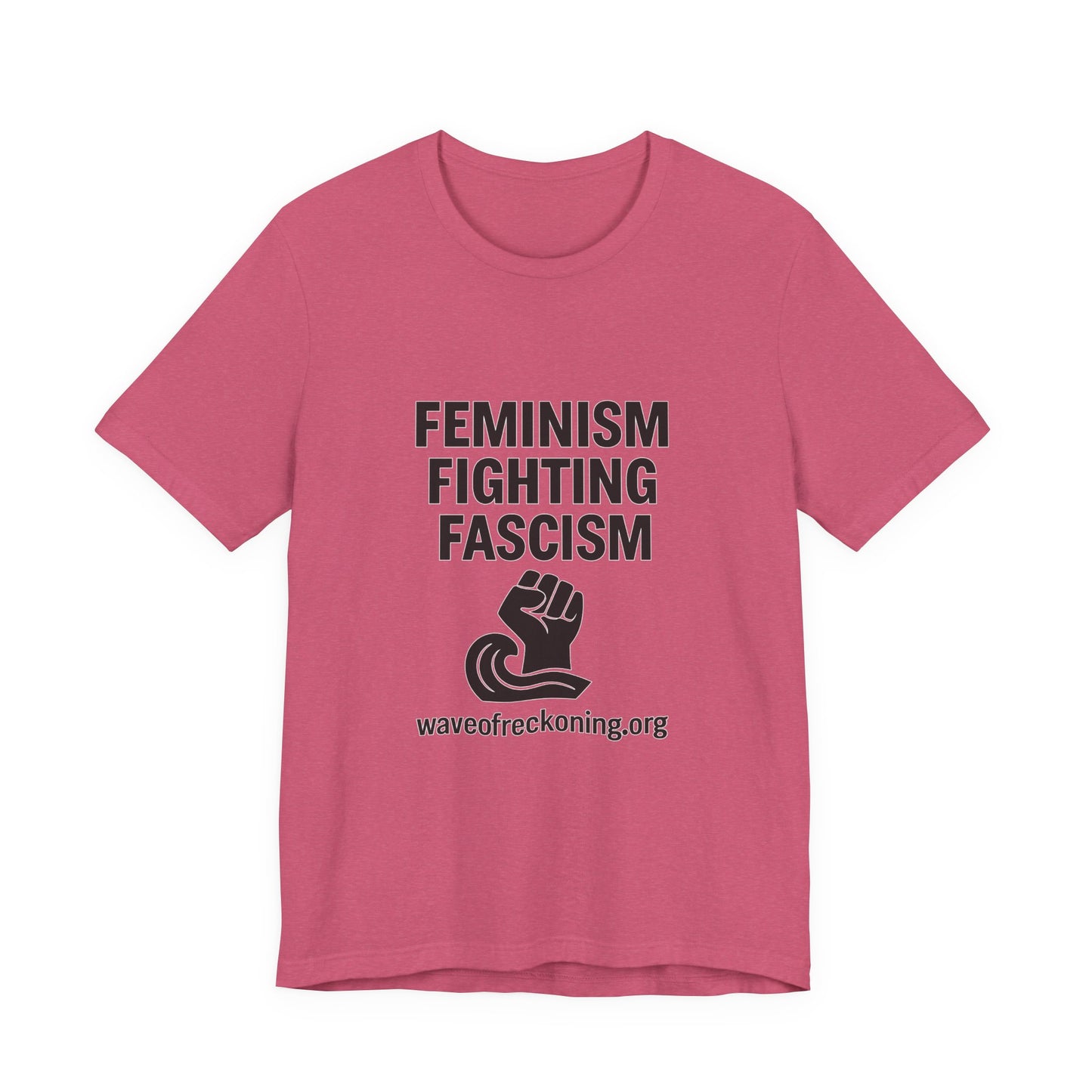 Feminism Fighting Fascism Unisex Jersey Tee