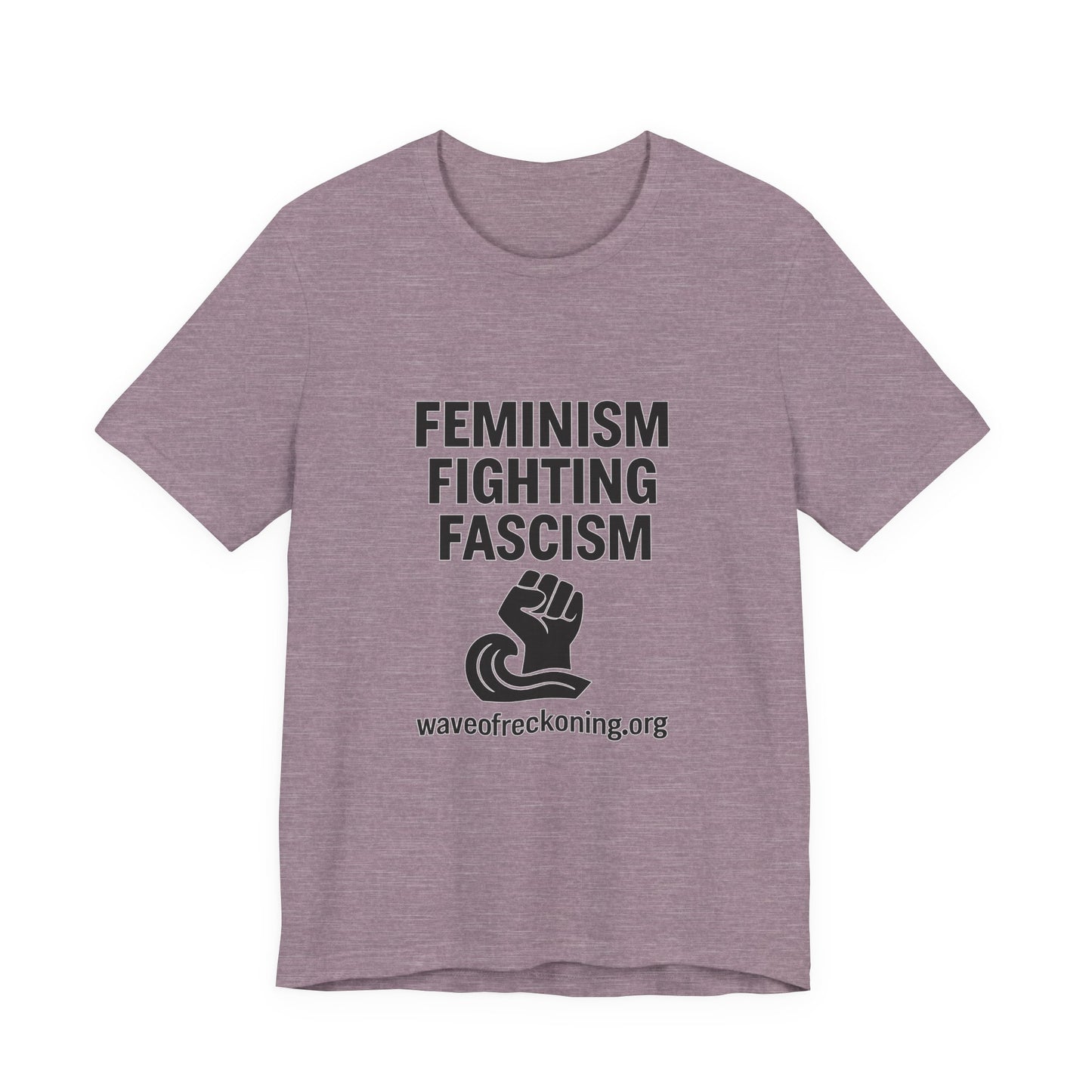 Feminism Fighting Fascism Unisex Jersey Tee