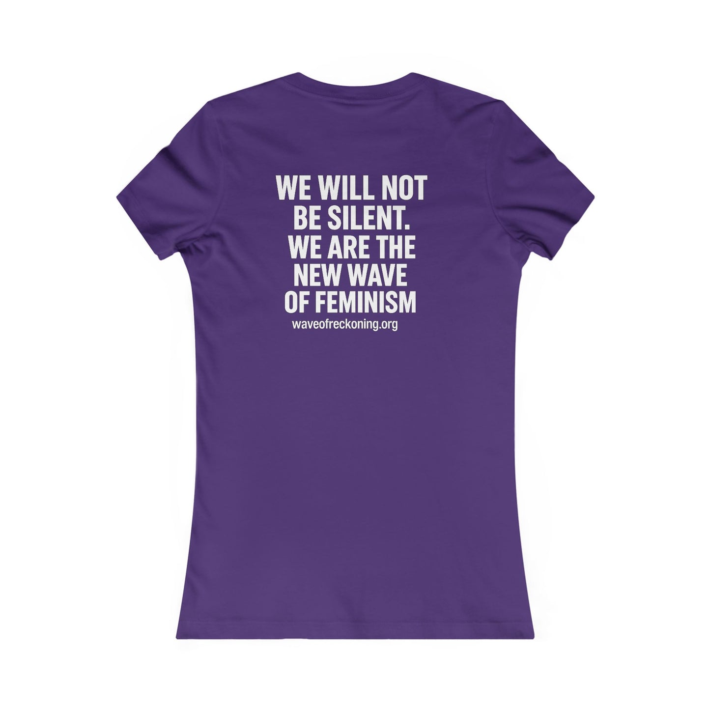 The Wave of Reckoning Bella+Canvas Women's Tee