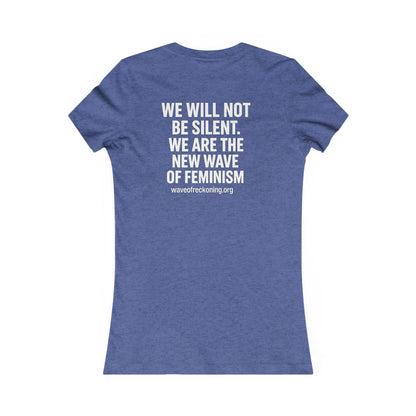 The Wave of Reckoning Bella+Canvas Women's Tee